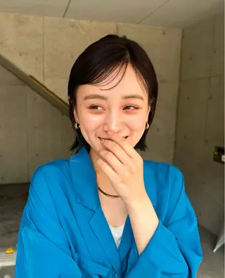 ショート カラー ❤️アヤカ Wカラー ボブ レイヤー❤️のヘアスタイル