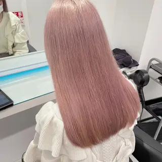 ロング カラー 💖可愛い色たくさん 権田やすなり💖のヘアスタイル