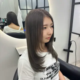 ロング カラー Ren. 🦋デザインカラーのヘアスタイル