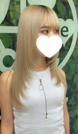 ロング DOTE hair make【ドォート】所属・限界オタク美容師 💜Natsuki☁のヘアスタイル