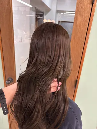 ロング カラー 暖色カラー/ さえのヘアスタイル
