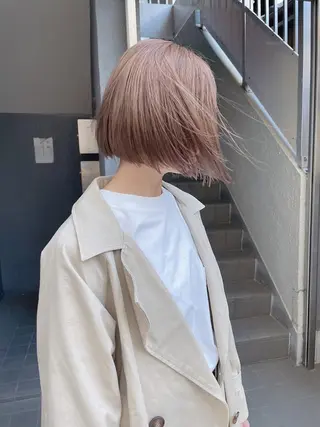 ミディアム ボブ/レイヤー 🌟梅田盛一🌟のヘアスタイル