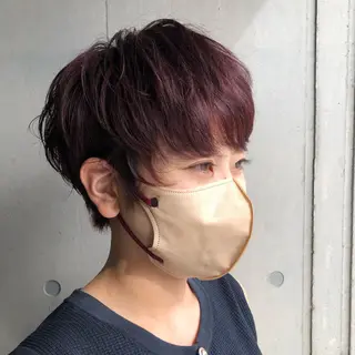 ショート Glanz hair所属・Glanz hair 坂牛匠のヘアスタイル