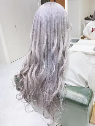 ロング カラー ヘアアレンジ Days 透明感カラーのヘアスタイル