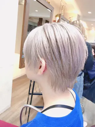 カラー 大人艶カラー/ ショートカット　辻岡のヘアスタイル