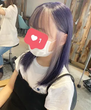 ミディアム カラー 髪質改善🌟透明感 🌟三塚有紀子のヘアスタイル