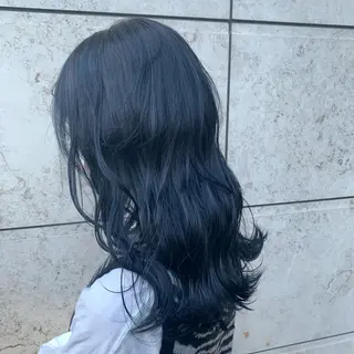 セミロング カラー ボブ/インナーカラー ショート/佐野祥子のヘアスタイル