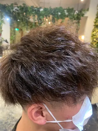 ショート パーマ メンズ 野村直希 NAOKIのヘアスタイル