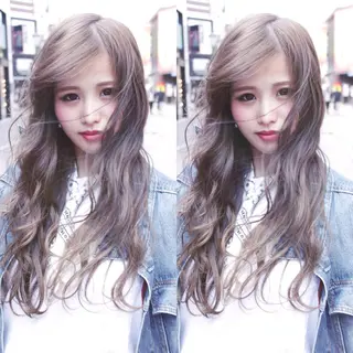 ロング カラー ヘアアレンジ TOTAL BEAUTY BREK 袋井店所属・BREK 袋井店のヘアスタイル