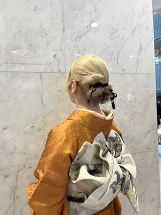 ヘアアレンジ 横浜/艶髪/アレンジ FACE。ゆのんのヘアスタイル