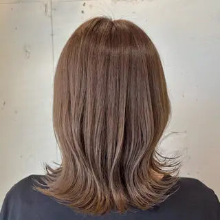 セミロング かとう なこ🐾のヘアスタイル