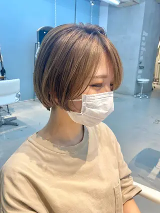 ショート すぎもと さき⚡️ 朝ラク・*パーマのヘアスタイル