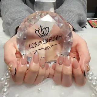 ネイル 💎CC・NaNa 韓国風ネイル🌙Cのネイルデザイン