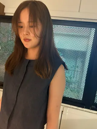 ロング 細川 夕利亜のヘアスタイル