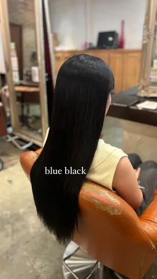 ロング カラー 髪質改善カラー ベージュ🤎YUMEのヘアスタイル