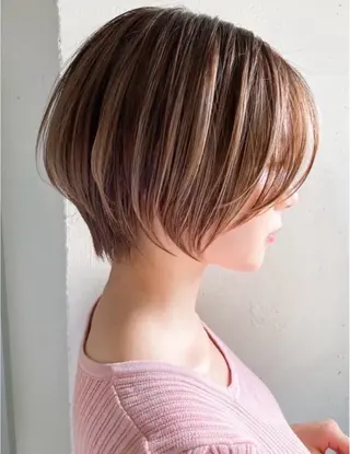 ショート 🎀当日予約🆗🎀 モデル募集 ひびきのヘアスタイル