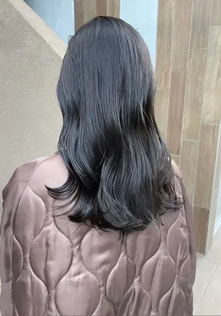 ミディアム Sac.恵比寿所属・🫧艶髪カラー/ 透明感カラー/ヒマリのヘアスタイル