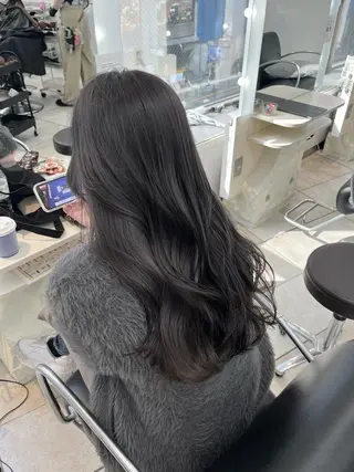 ロング 韓国レイヤー×モテ髪 /MITSUKI🤍のヘアスタイル