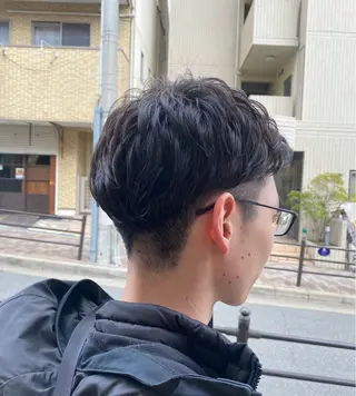 パーマ メンズ attrait所属・アトレ＊個室サロン himekaのヘアスタイル