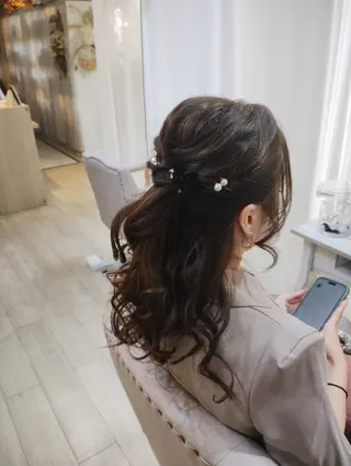 ヘアアレンジ 土井 志歩のヘアスタイル