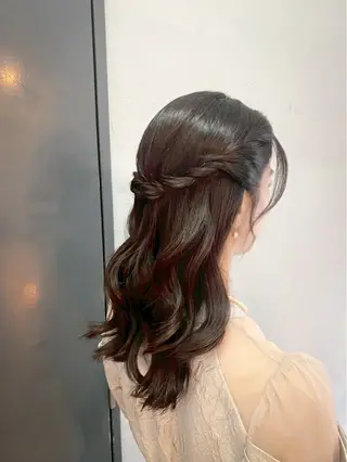 ヘアアレンジ iLuce所属・hair make もりした　ゆうのヘアスタイル