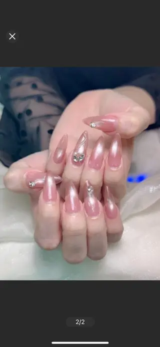 ネイル 💕チップネイル 🩷のネイルデザイン