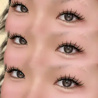 マツエク・マツパ OLIVIA GINZA 遠藤のマツエク・マツパデザイン