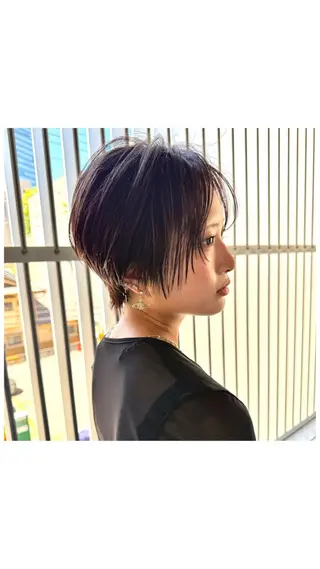 ショート カラー 🌟TOSHI/透明 感カラー/ショートのヘアスタイル