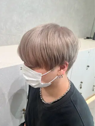 ショート カラー メンズ メンズ韓国ヘア 🇰🇷Hirotoのヘアスタイル