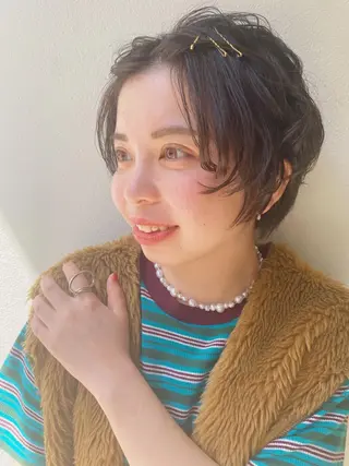 ショート maika /layer cutのヘアスタイル
