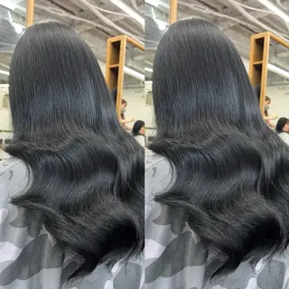 ロング カラー パーマ ヘアアレンジ メンズ 💎髪質改善特化💎 RUITOのヘアスタイル