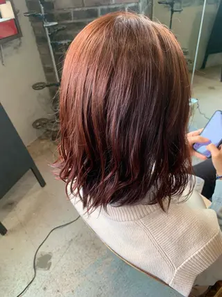 ミディアム カラー 似合わせ×美髪改善✨ Yutoのヘアスタイル