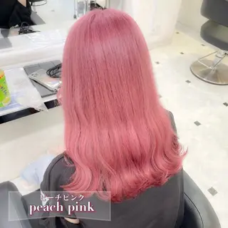 セミロング カラー 💗トレンド暖色ヘア Natsumi 💗のヘアスタイル
