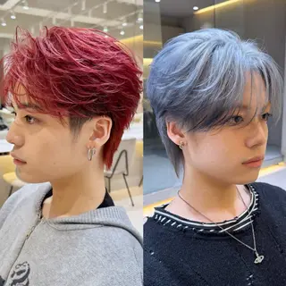 カラー メンズ NO.1メンズパーマ メンズ特化　萱原大幹のヘアスタイル