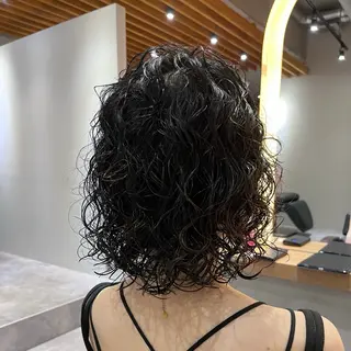 パーマ 🌿レイヤー/暖色/ 艶カラー/Rukiのヘアスタイル