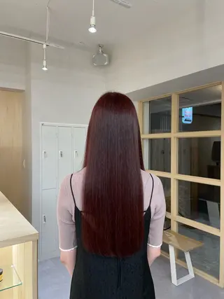 ロング カラー 今井 七虹のヘアスタイル