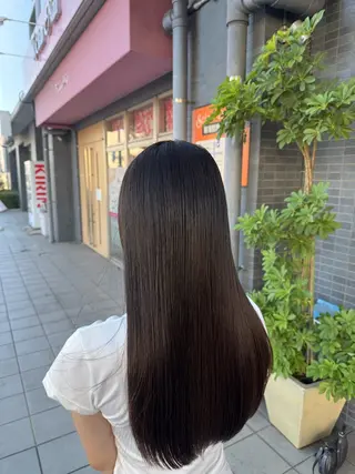 ロング カラー ヘアアレンジ select 大森 慶斗のヘアスタイル