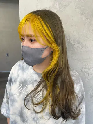 ロング カラー ダブルカラー /まつ毛パーマ🎀のヘアスタイル