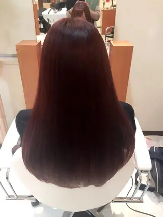 ロング カラー 新宿/髪質改善/ 美髪矯正✨浅江通友のヘアスタイル
