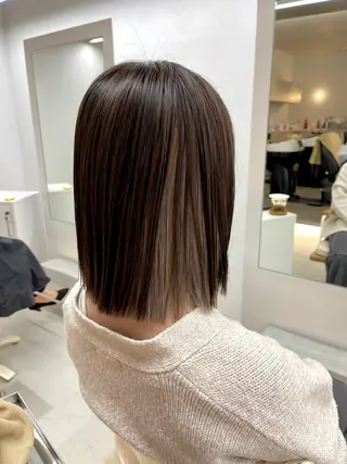 ミディアム カラー 柴田泰秀sotti. 髪質改善/ブリーチのヘアスタイル