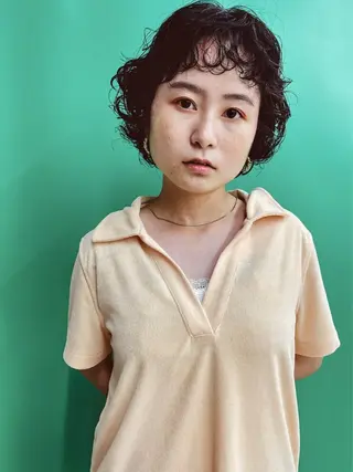 ショート パーマ kotomi .のヘアスタイル