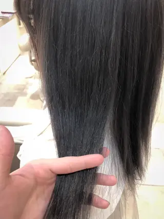 カラー 東梅田エリアカラー ヘアセットNo. 1のヘアスタイル