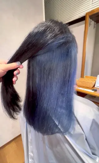 ロング カラー ✨ハイトーン カラーTAKUYA✨のヘアスタイル