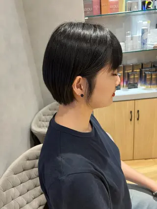 ショート 似合わせショート 森岡俊亮のヘアスタイル