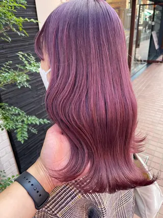 ミディアム VEGA天神 ブリーチのヘアスタイル