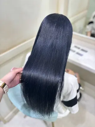 ロング カラー ブリーチなし/専門店 ASOBIのヘアスタイル