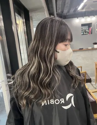 ロング カラー ROBIN所属・指名数No.1 /NAOYAのヘアスタイル