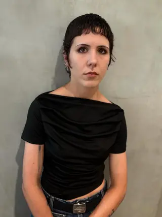 ショート 優 作のヘアスタイル
