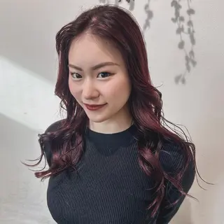 セミロング カラー メンズ特化🏹カット パーマ/チヒロ🤍のヘアスタイル