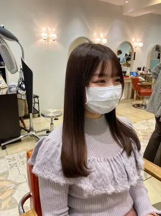 ロング パーマ ウルフ/レイヤー /パーマ　ナユタのヘアスタイル